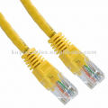 1M Cable de conexión de red CAT5e RJ45 568b / 568a Amarillo